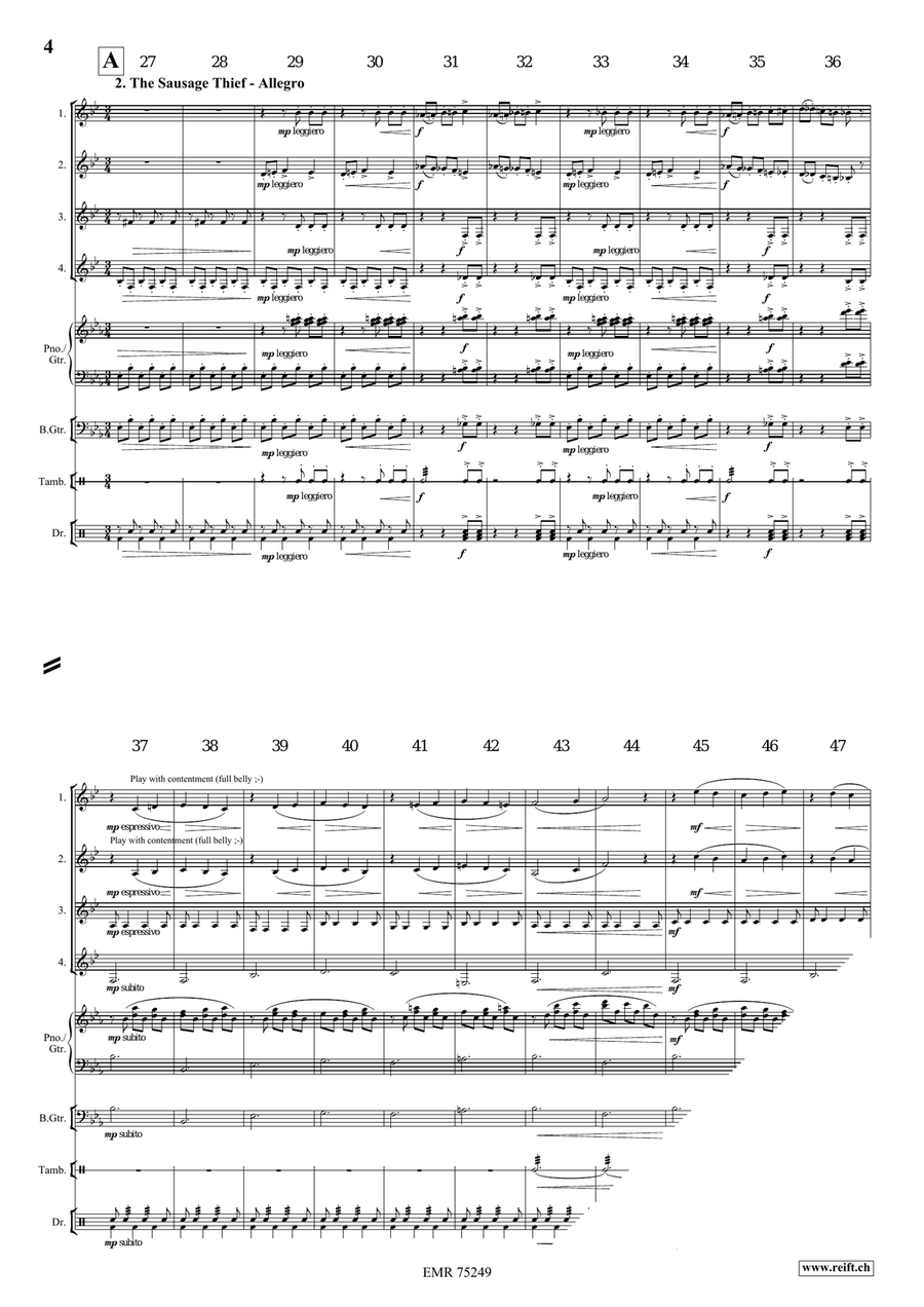 Funny Cats Funny Cats Horn scores gallery preview page 5