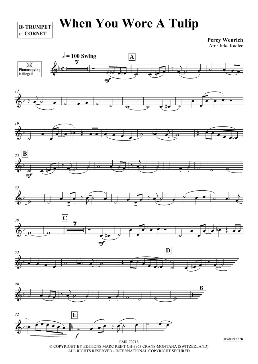 When You Wore A Tulip Cornet scores gallery preview page 3