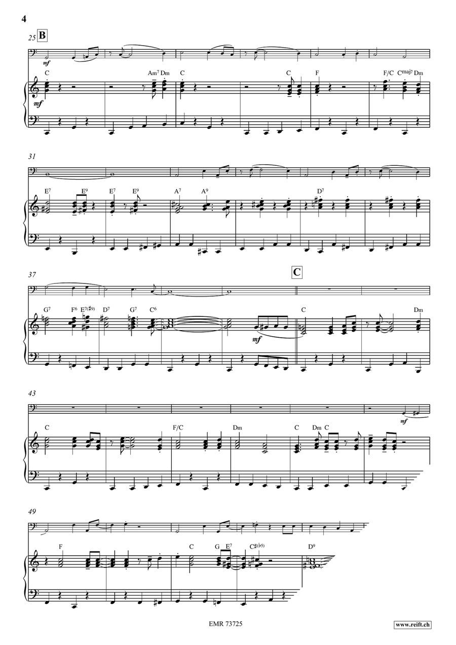 When You Wore A Tulip Bassoon Solo scores gallery preview page 5
