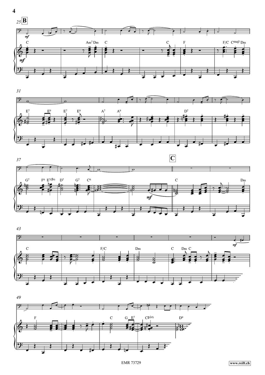 When You Wore A Tulip When You Wore A Tulip Double Bass scores gallery preview page 5