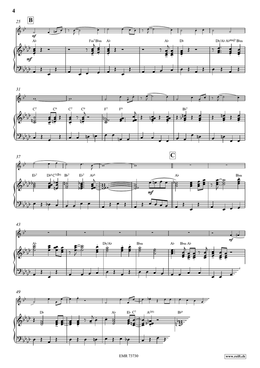 When You Wore A Tulip When You Wore A Tulip Clarinet Solo scores gallery preview page 5