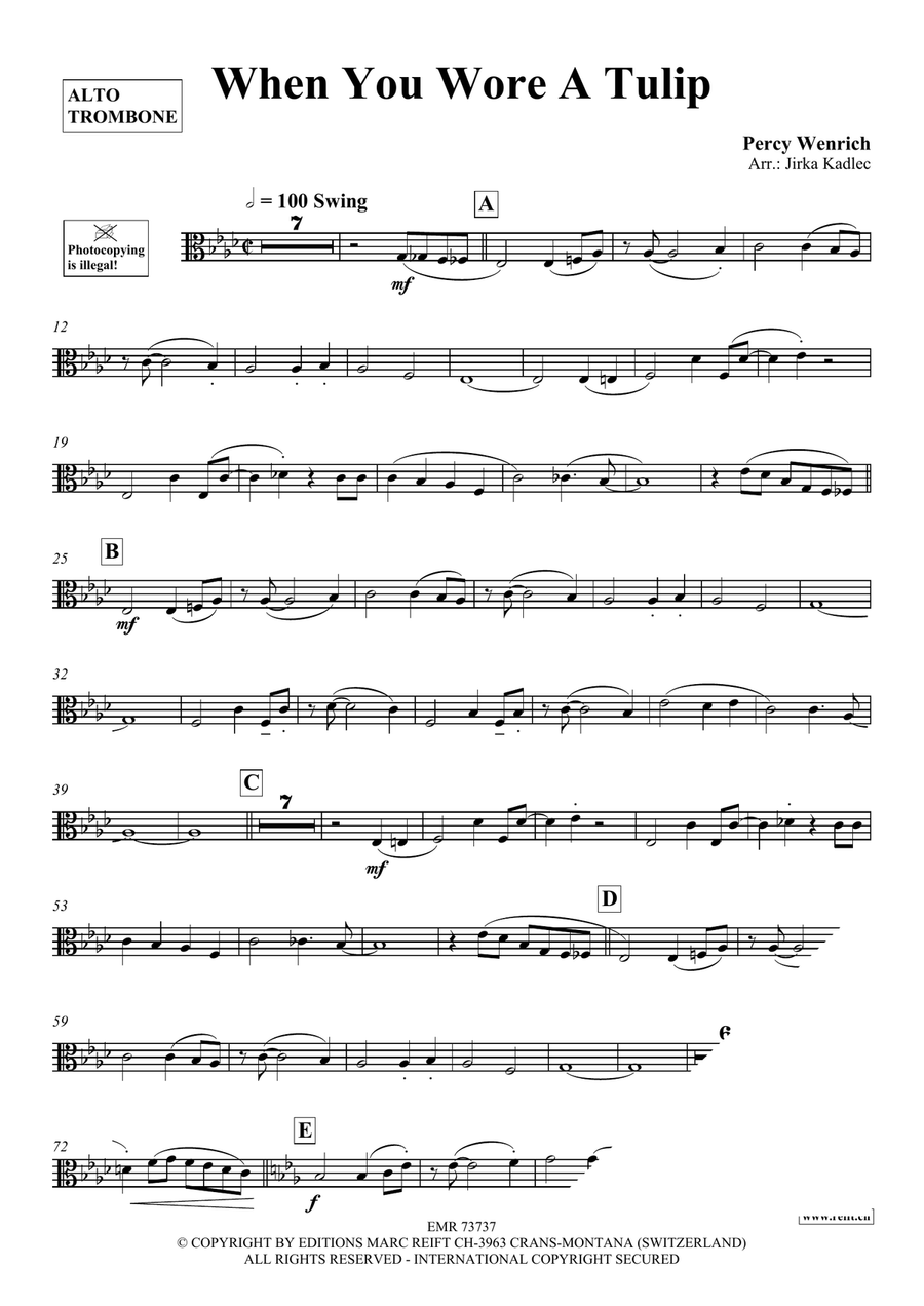 When You Wore A Tulip When You Wore A Tulip Piano Accompaniment scores gallery preview page 3