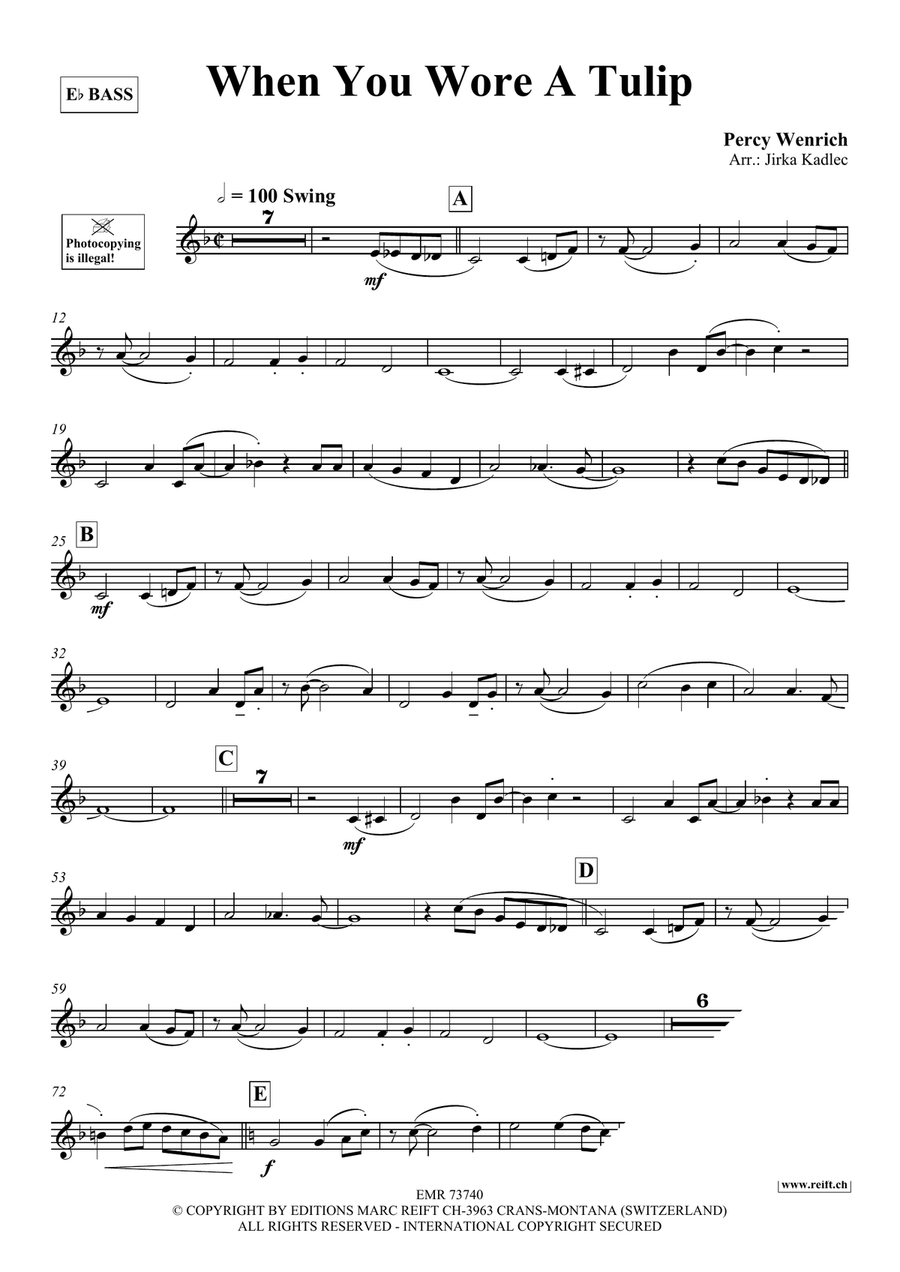 When You Wore A Tulip When You Wore A Tulip Voice Solo scores gallery preview page 3