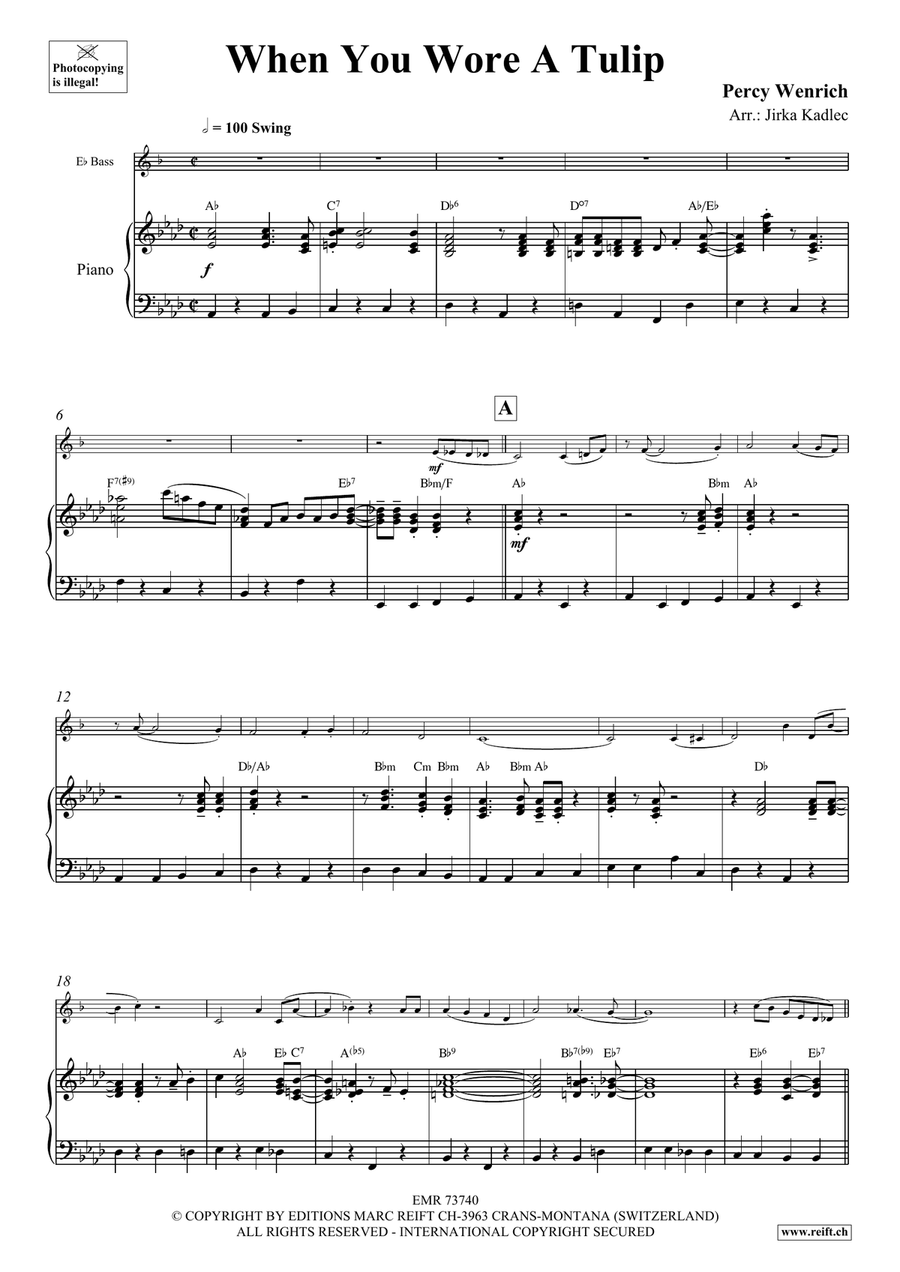 When You Wore A Tulip When You Wore A Tulip Voice Solo scores gallery preview page 4