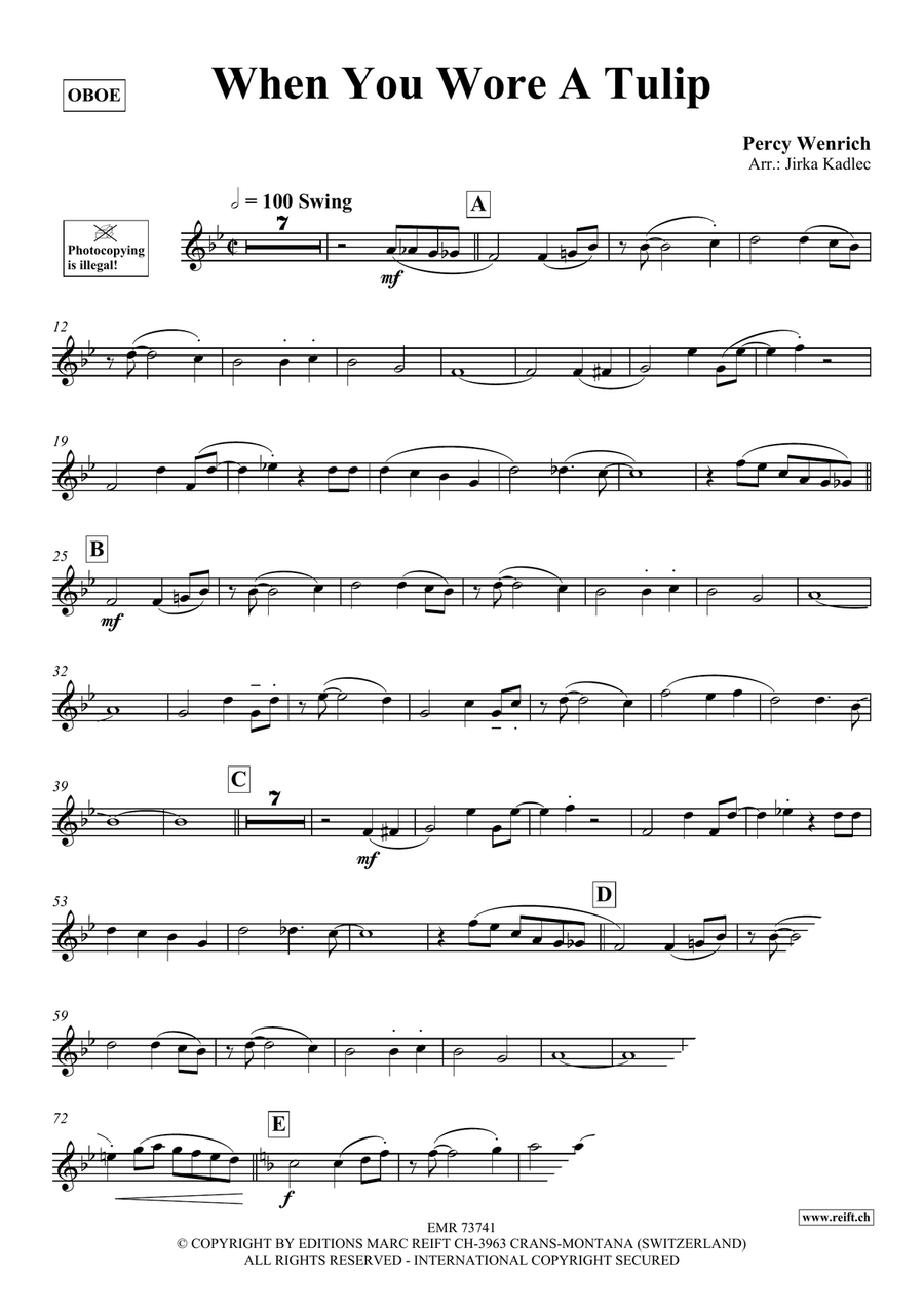 When You Wore A Tulip When You Wore A Tulip Piano Accompaniment scores gallery preview page 3