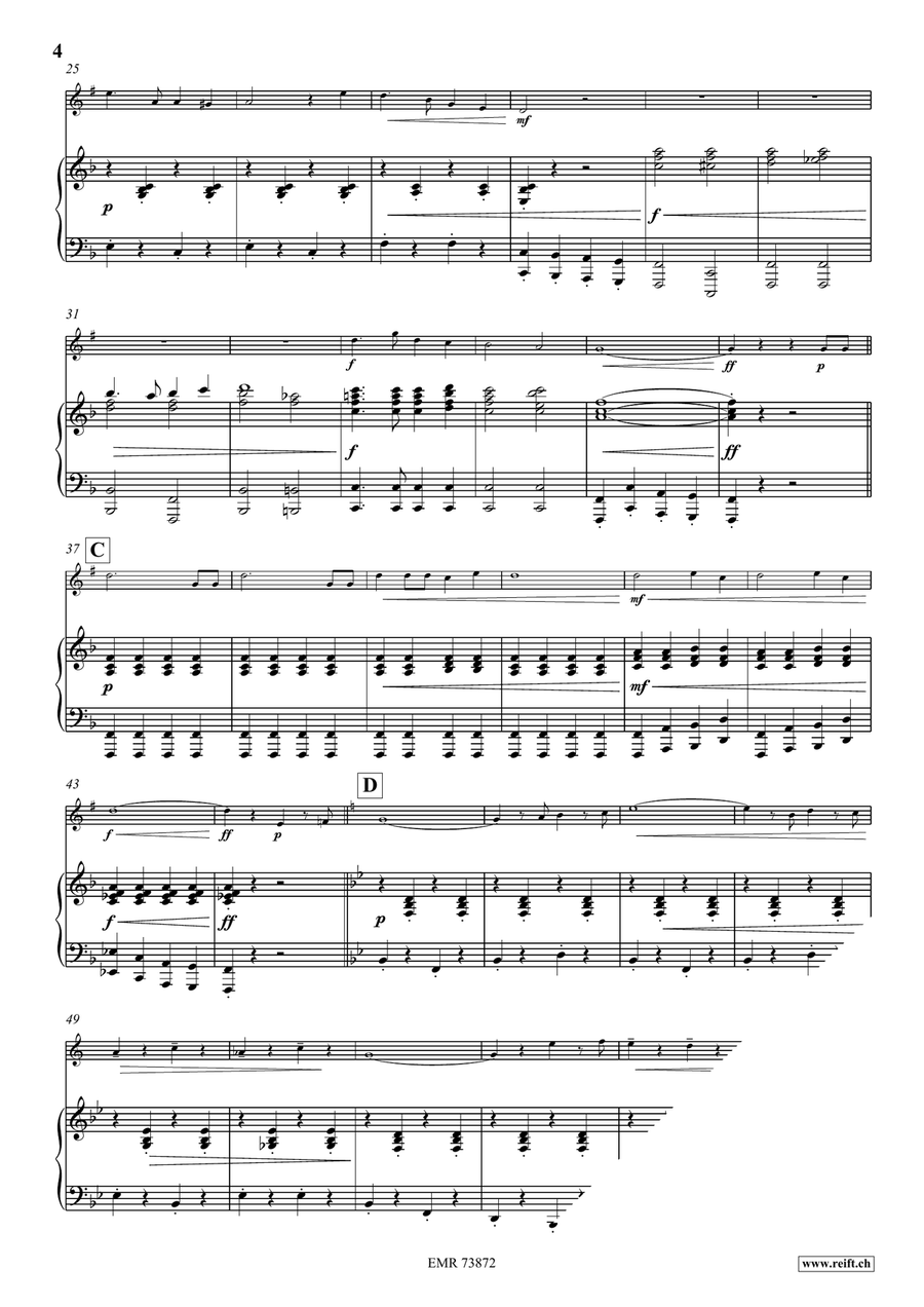 Nechledil Marsch Nechledil Marsch Voice Solo scores gallery preview page 5