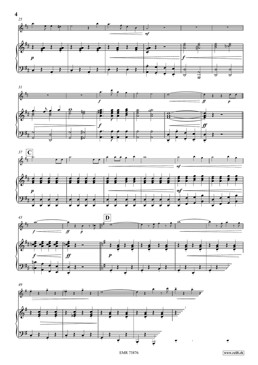 Nechledil Marsch Nechledil Marsch Violin Solo scores gallery preview page 5