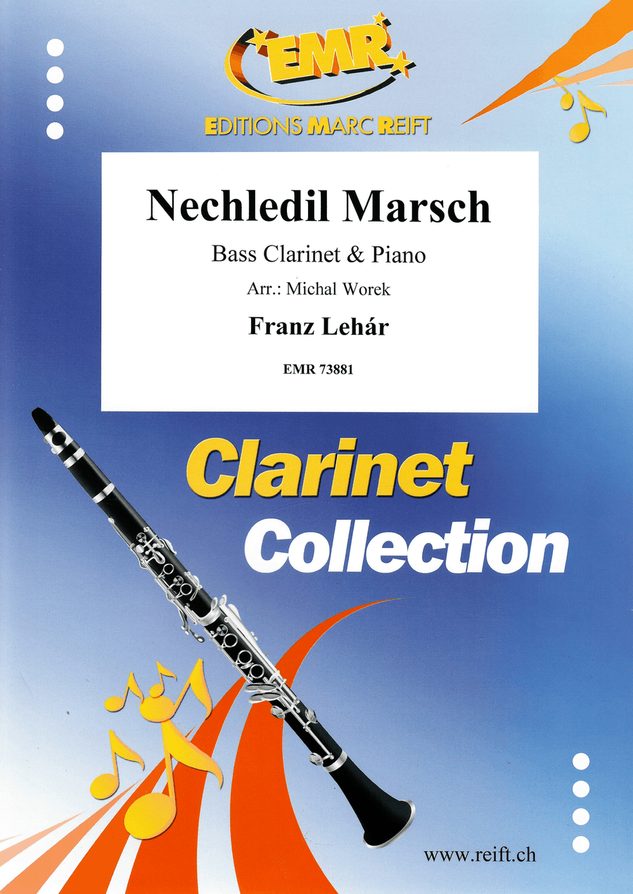 Nechledil Marsch Nechledil Marsch Bass Clarinet scores gallery preview page 1