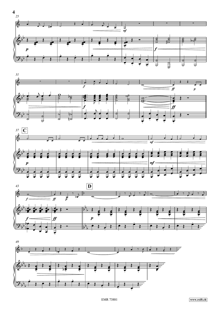 Nechledil Marsch Nechledil Marsch Bass Clarinet scores gallery preview page 5