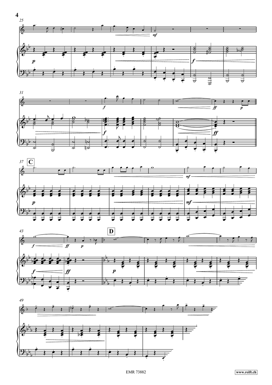 Nechledil Marsch Nechledil Marsch Soprano Saxophone scores gallery preview page 5