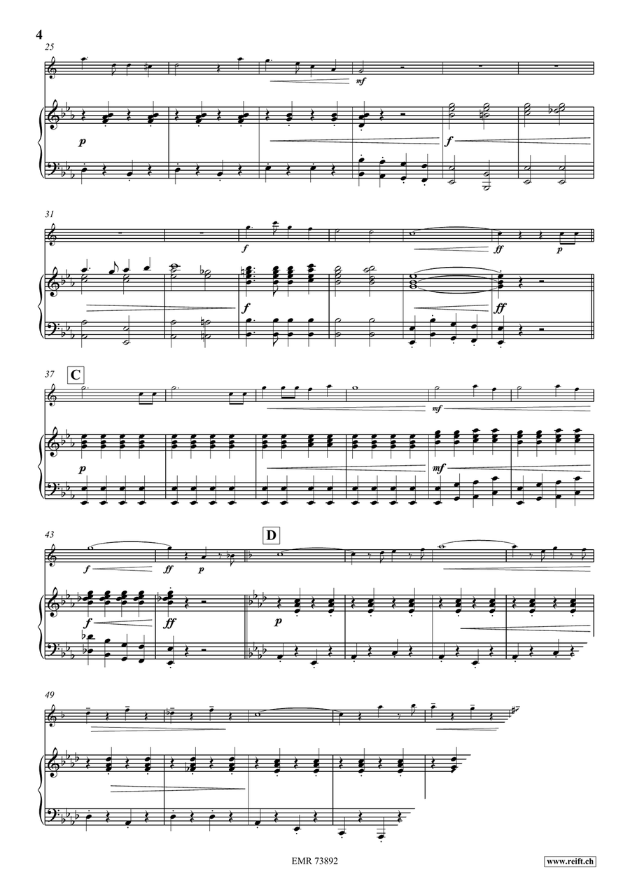 Nechledil Marsch Nechledil Marsch Alto Saxophone scores gallery preview page 5
