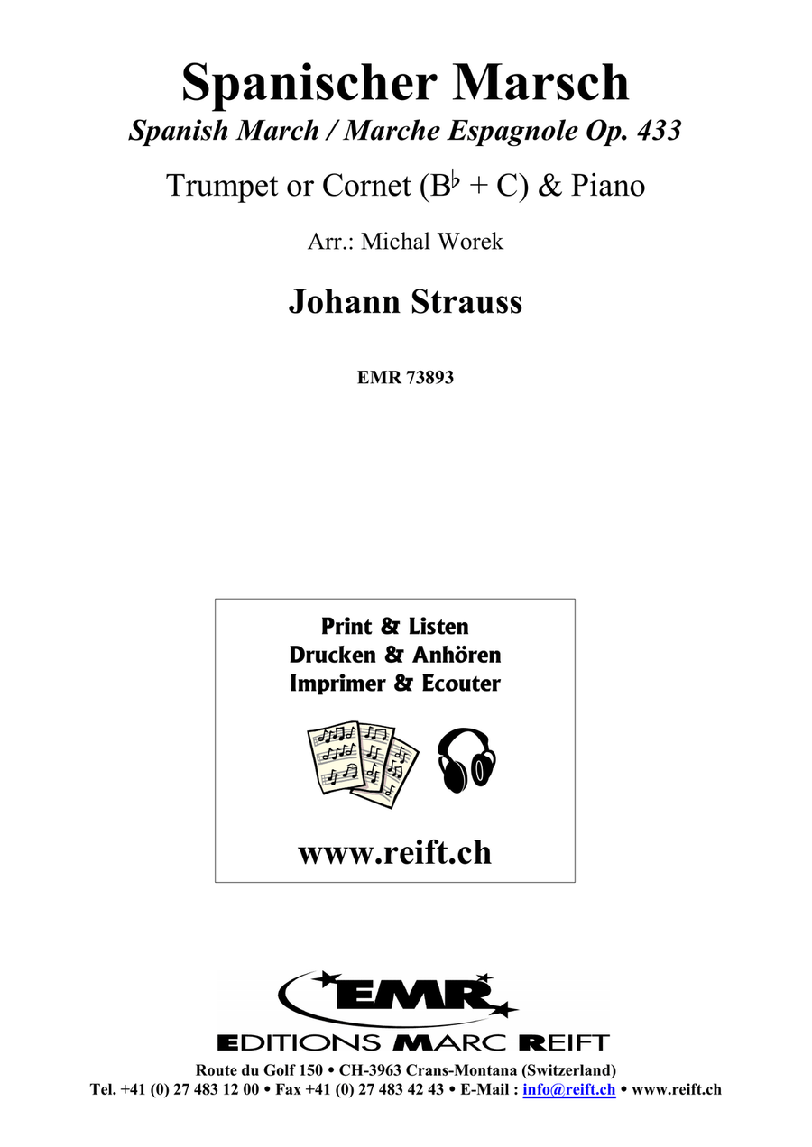 Spanischer Marsch Spanischer Marsch Cornet scores gallery preview page 2