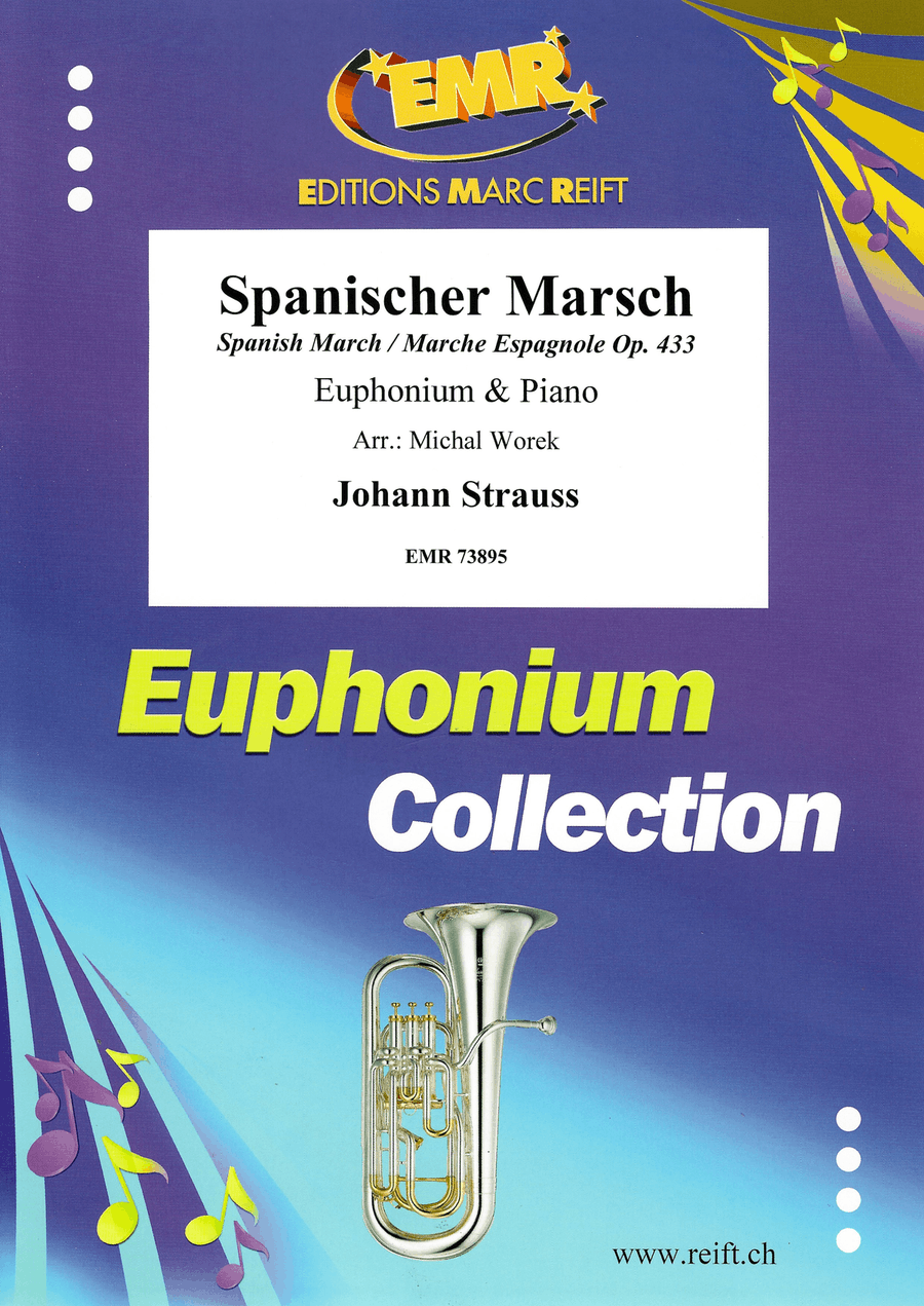 Spanischer Marsch Spanischer Marsch Euphonium scores gallery preview page 1