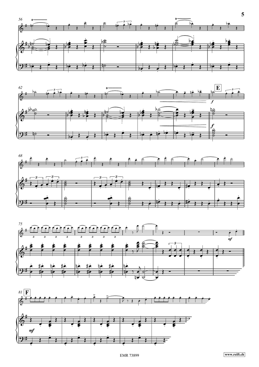 Spanischer Marsch Spanischer Marsch Flute Solo scores gallery preview page 6