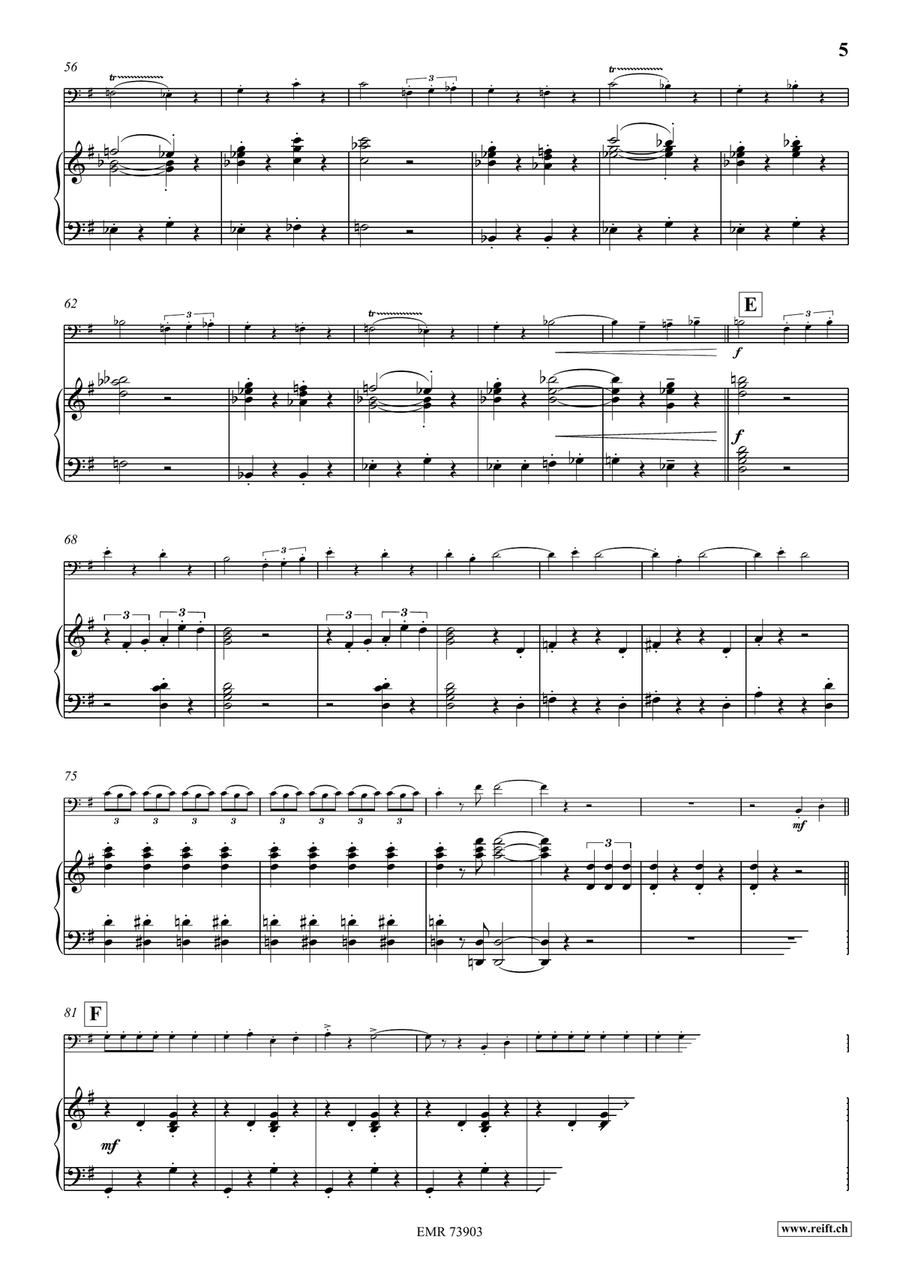 Spanischer Marsch Piano Accompaniment scores gallery preview page 6
