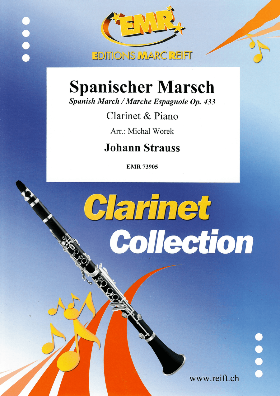 Spanischer Marsch Spanischer Marsch Clarinet Solo scores gallery preview page 1