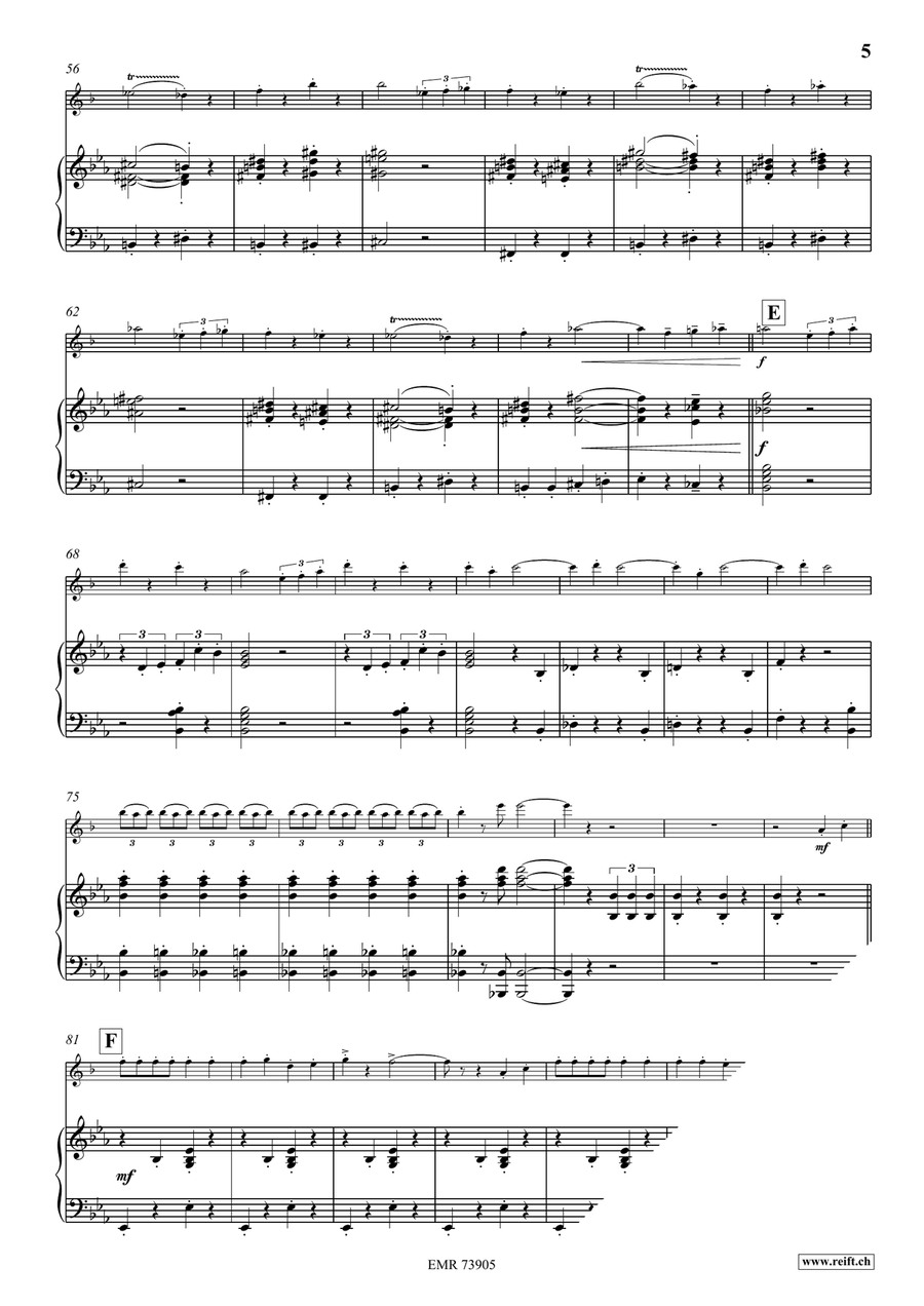 Spanischer Marsch Spanischer Marsch Clarinet Solo scores gallery preview page 6
