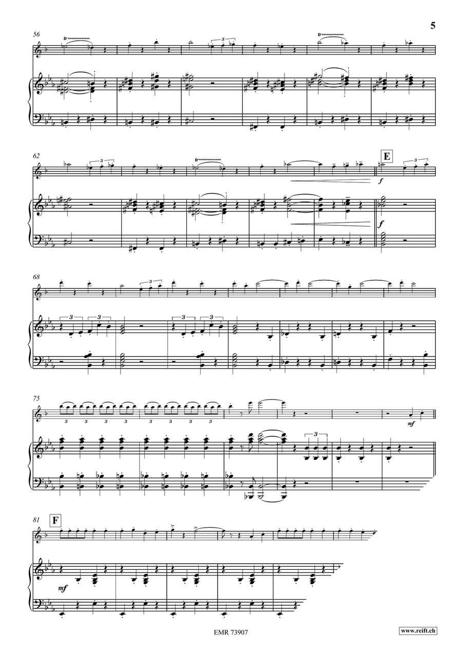 Spanischer Marsch Spanischer Marsch Soprano Saxophone scores gallery preview page 6