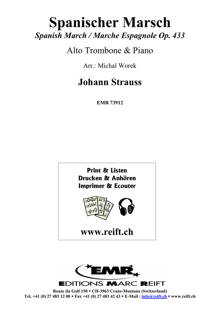 Spanischer Marsch Spanischer Marsch Piano Accompaniment scores gallery preview page 2
