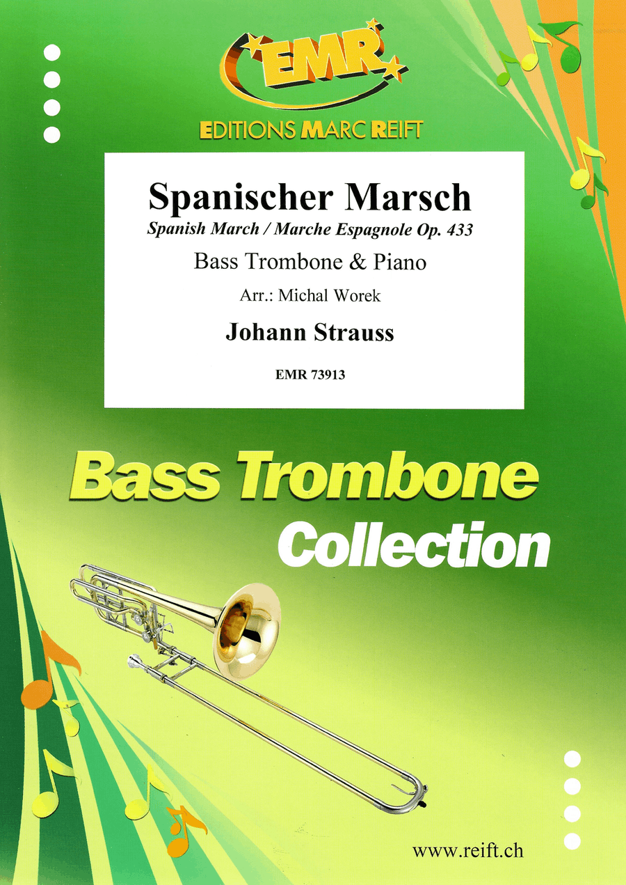 Spanischer Marsch Spanischer Marsch Bass Trombone scores gallery preview page 1