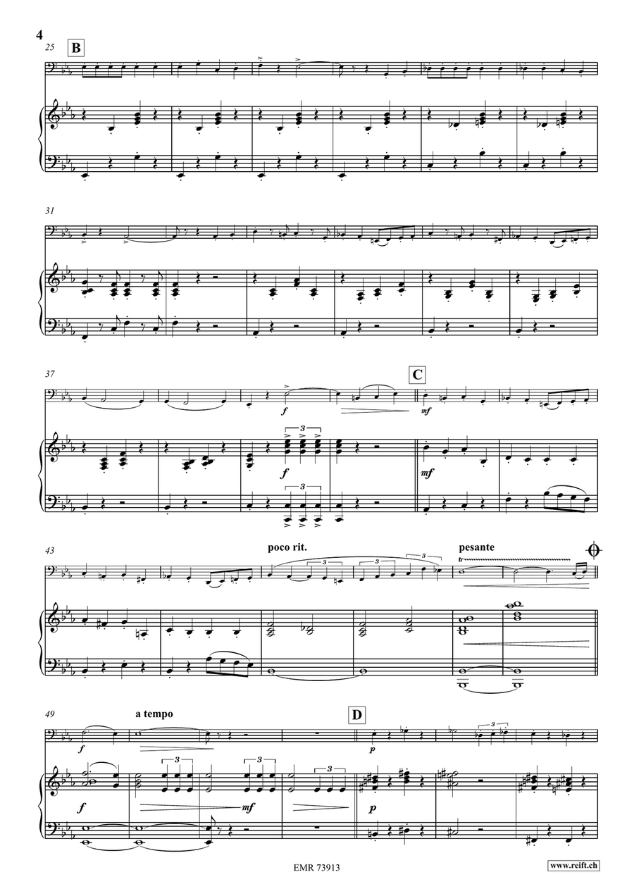 Spanischer Marsch Spanischer Marsch Bass Trombone scores gallery preview page 5