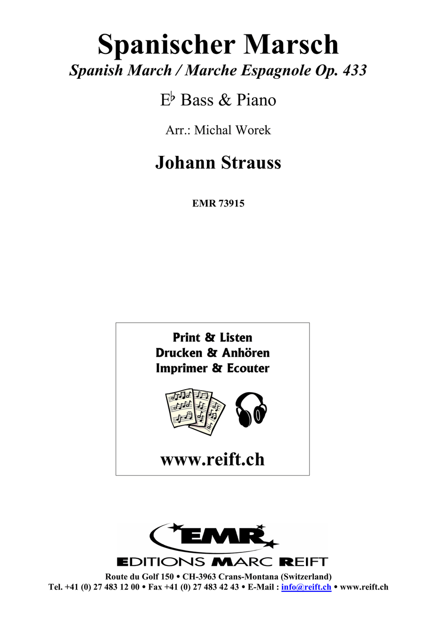 Spanischer Marsch Spanischer Marsch Voice Solo scores gallery preview page 2