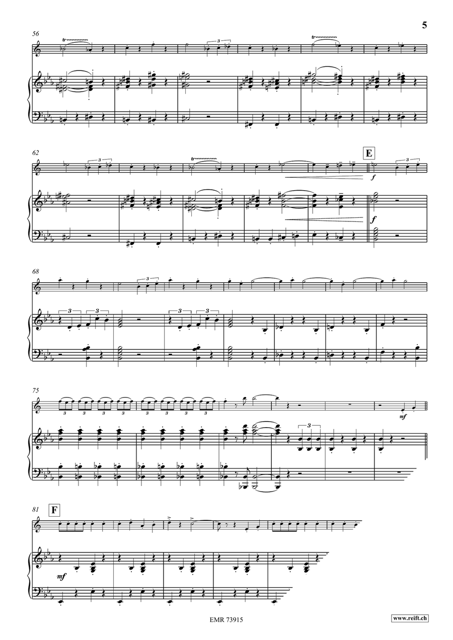 Spanischer Marsch Spanischer Marsch Voice Solo scores gallery preview page 6