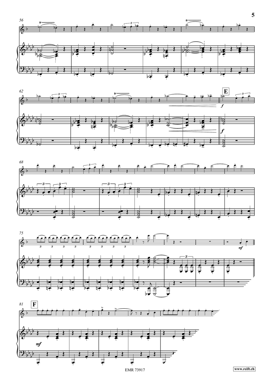 Spanischer Marsch Spanischer Marsch Alto Saxophone scores gallery preview page 6