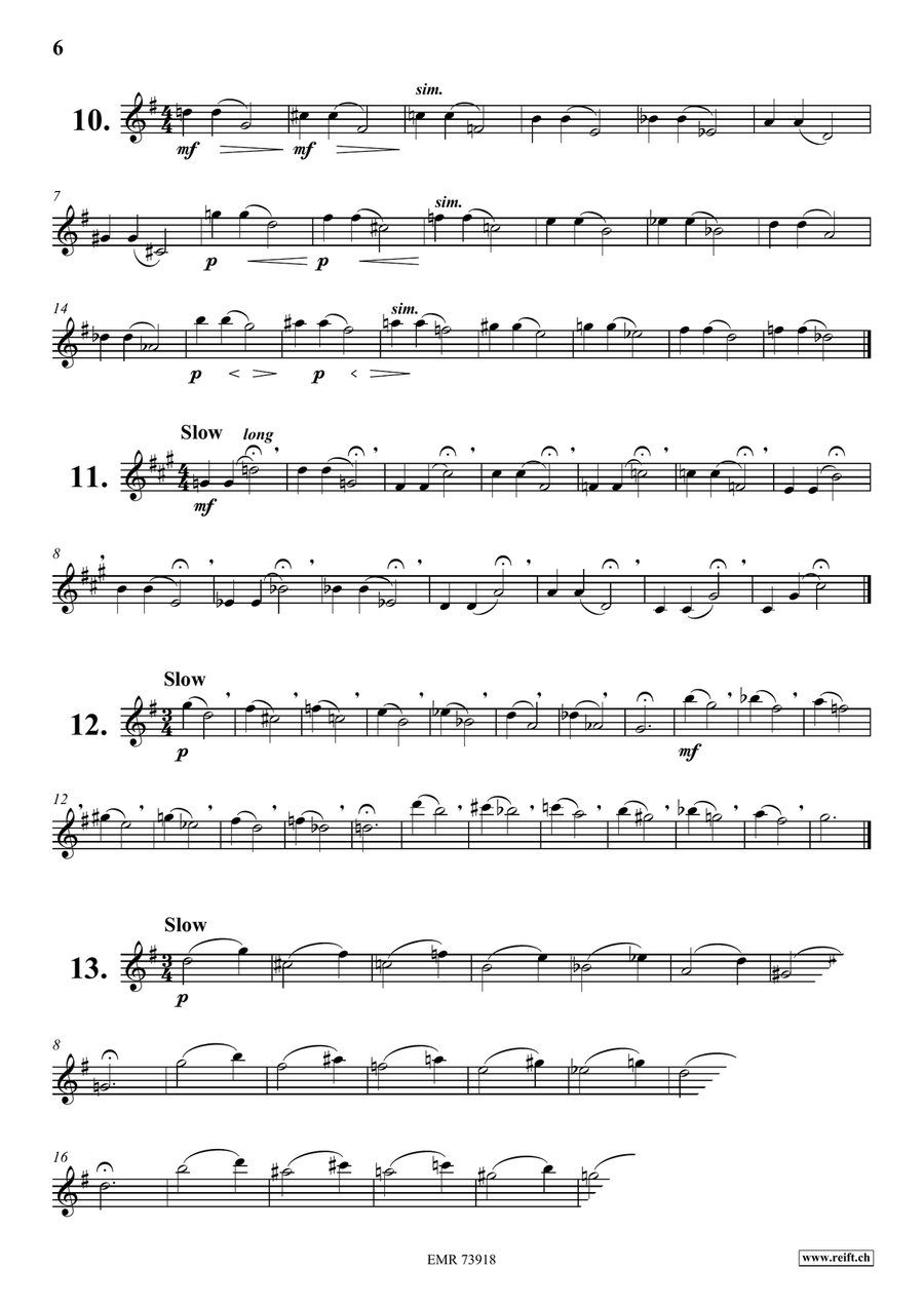 Daily Drills and Technical Studies Flute scores gallery preview page 6