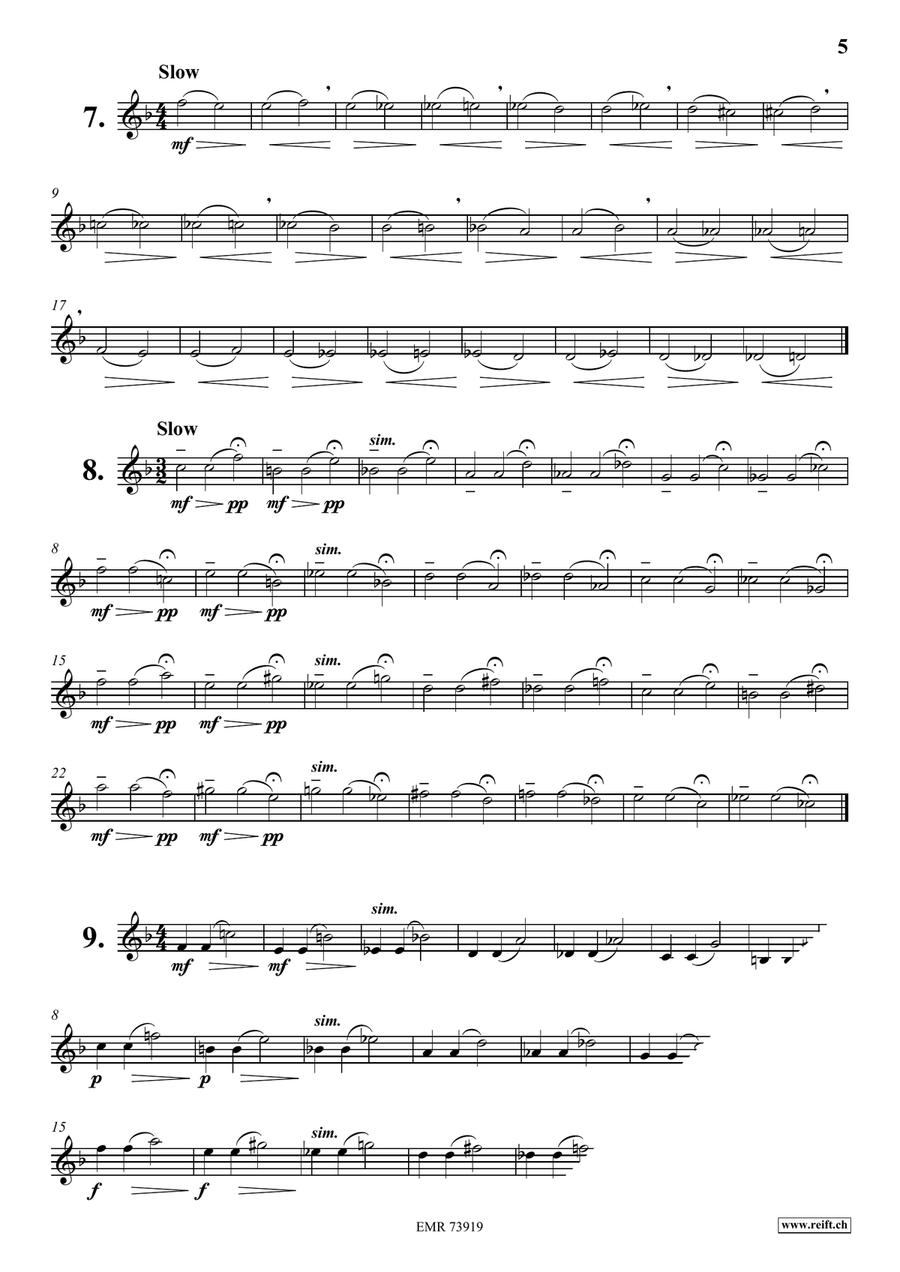 Daily Drills and Technical Studies Clarinet scores gallery preview page 5