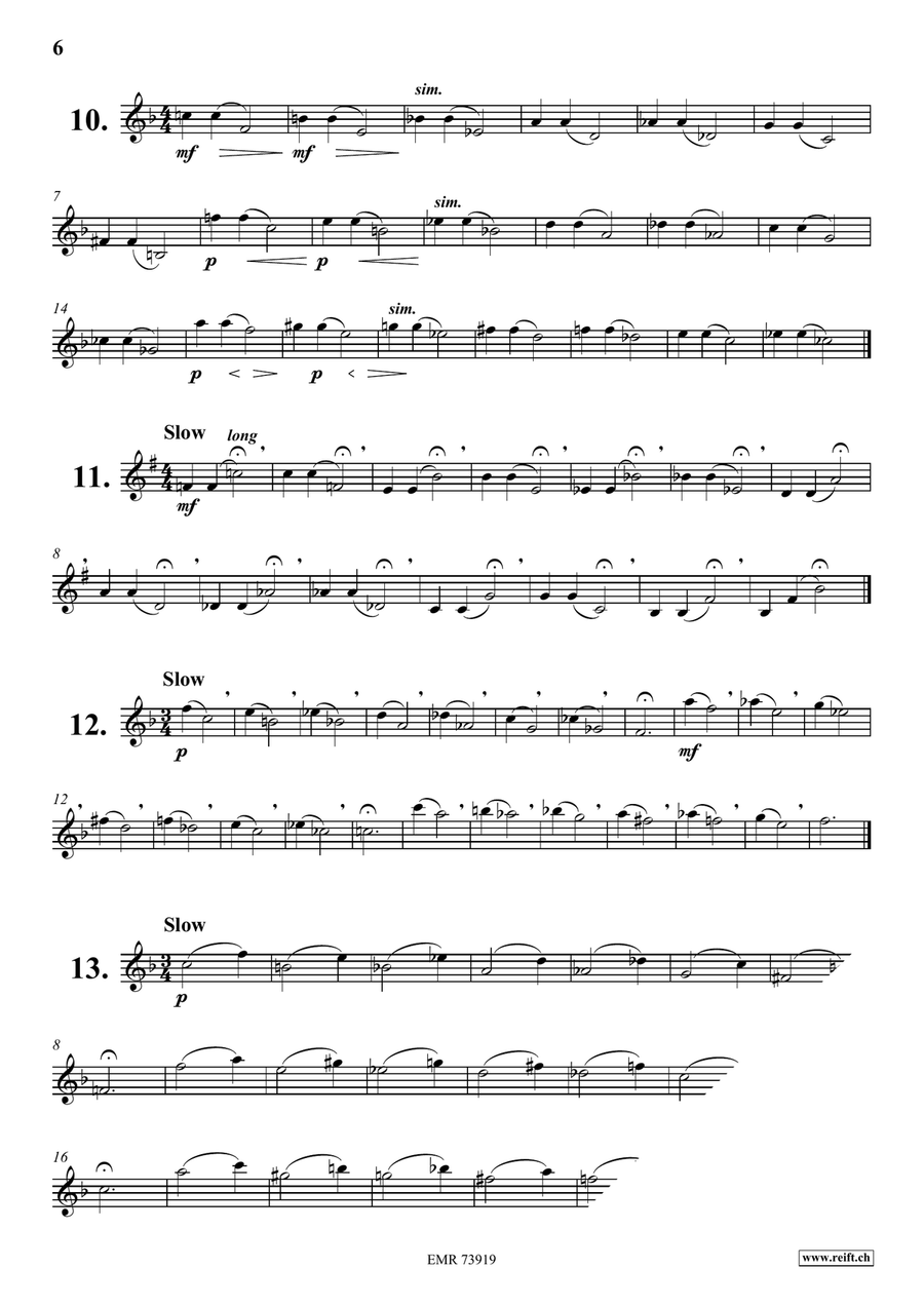 Daily Drills and Technical Studies Clarinet scores gallery preview page 6