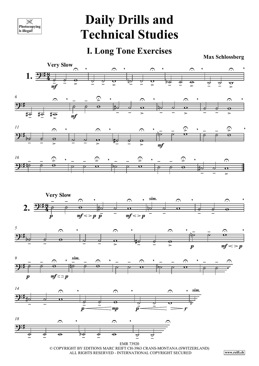 Daily Drills and Technical Studies Bassoon Solo scores gallery preview page 3
