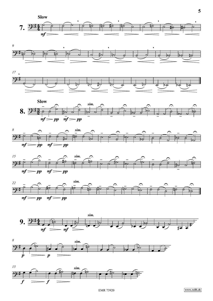 Daily Drills and Technical Studies Bassoon Solo scores gallery preview page 5
