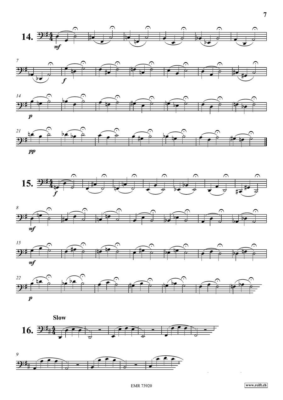 Daily Drills and Technical Studies Bassoon Solo scores gallery preview page 7