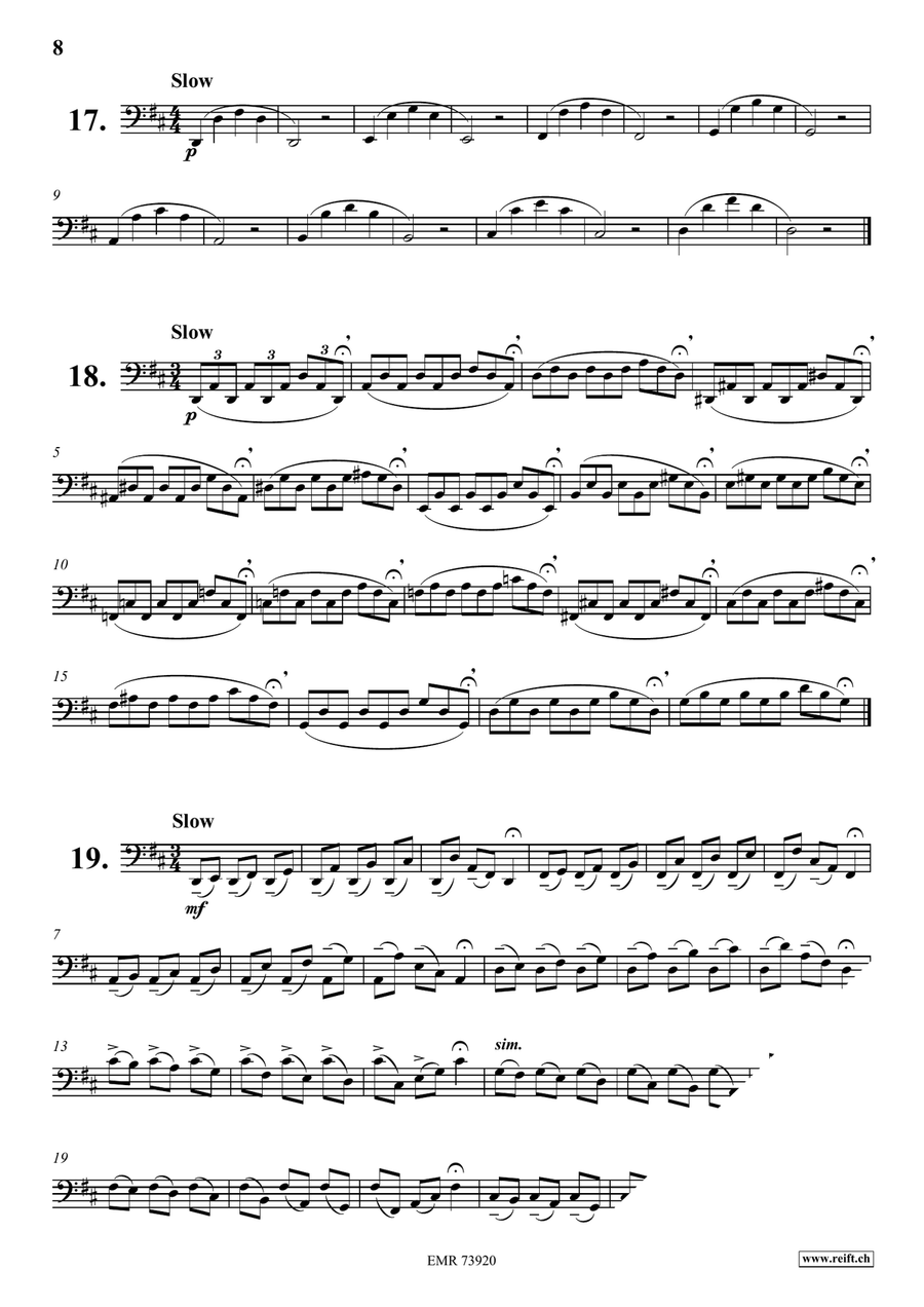 Daily Drills and Technical Studies Bassoon Solo scores gallery preview page 8
