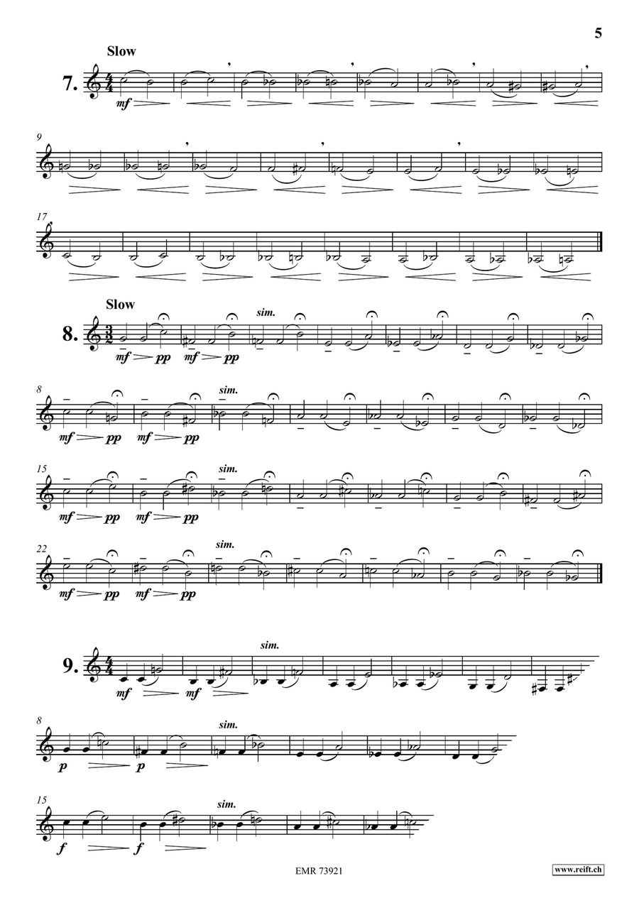 Daily Drills and Technical Studies Cornet scores gallery preview page 5