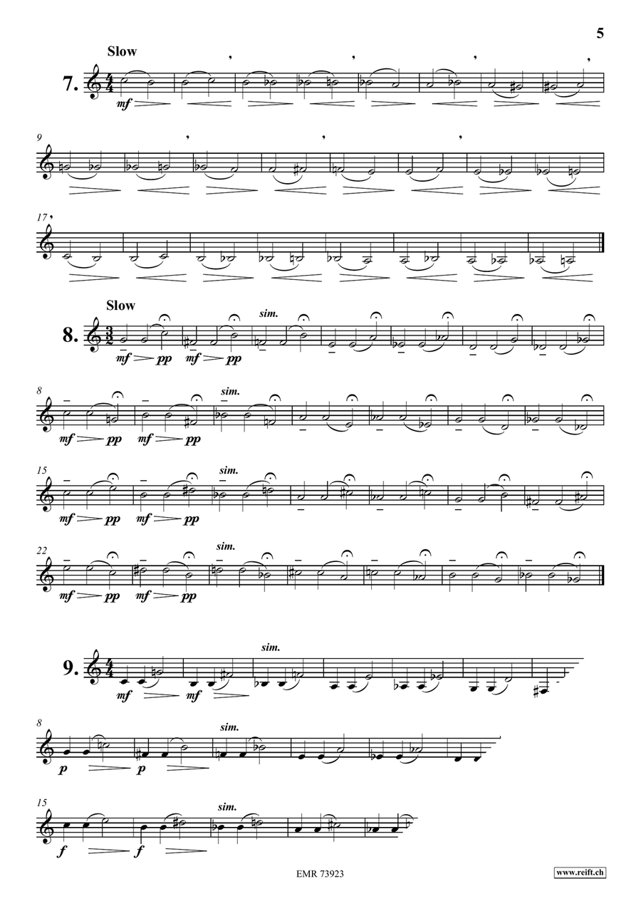 Daily Drills and Technical Studies Horn scores gallery preview page 5