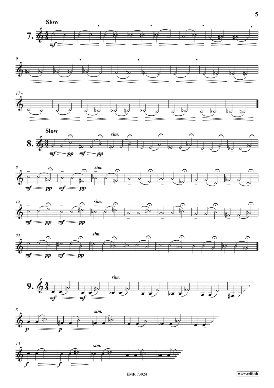 Daily Drills and Technical Studies Horn scores gallery preview page 5