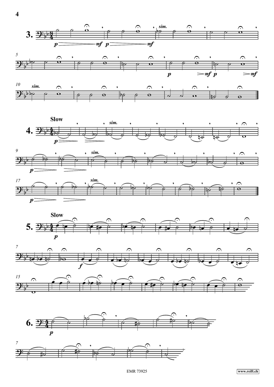 Daily Drills and Technical Studies Trombone scores gallery preview page 4