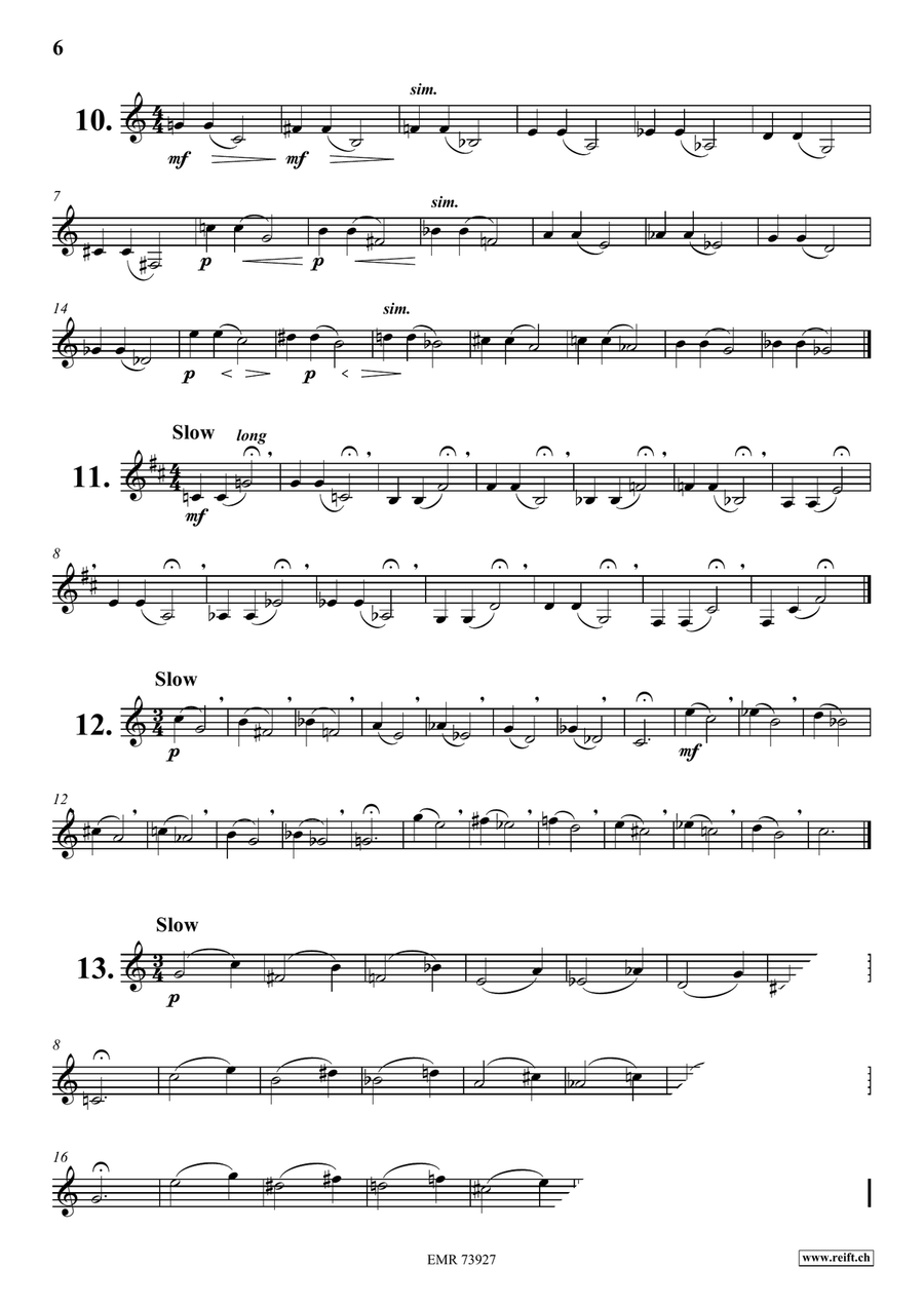 Daily Drills and Technical Studies Euphonium scores gallery preview page 6