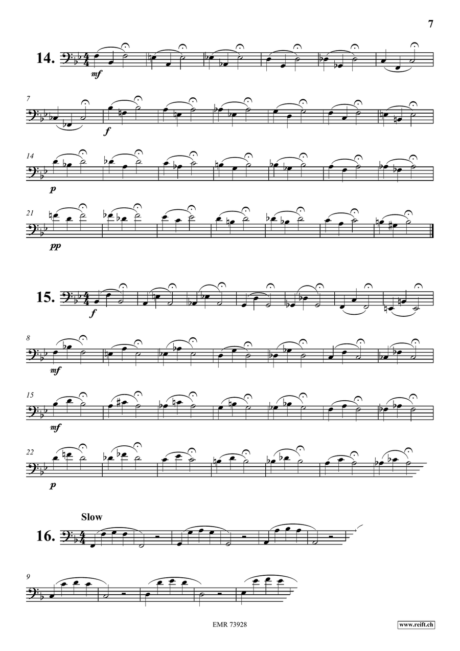 Daily Drills and Technical Studies Euphonium scores gallery preview page 7