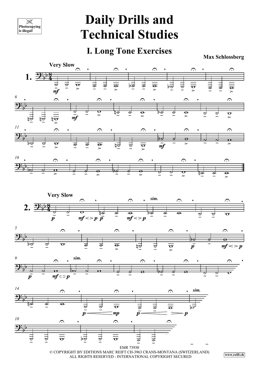 Daily Drills and Technical Studies Tuba scores gallery preview page 3