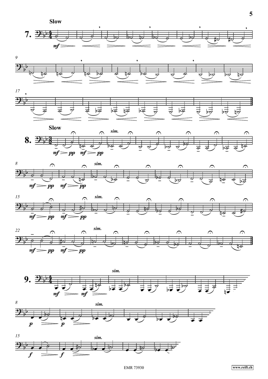 Daily Drills and Technical Studies Tuba scores gallery preview page 5