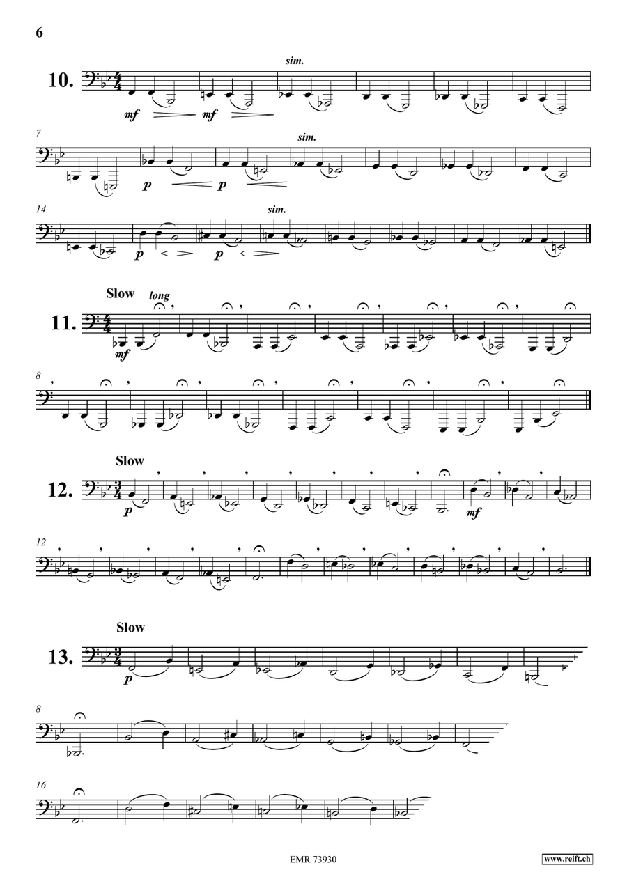 Daily Drills and Technical Studies Tuba scores gallery preview page 6