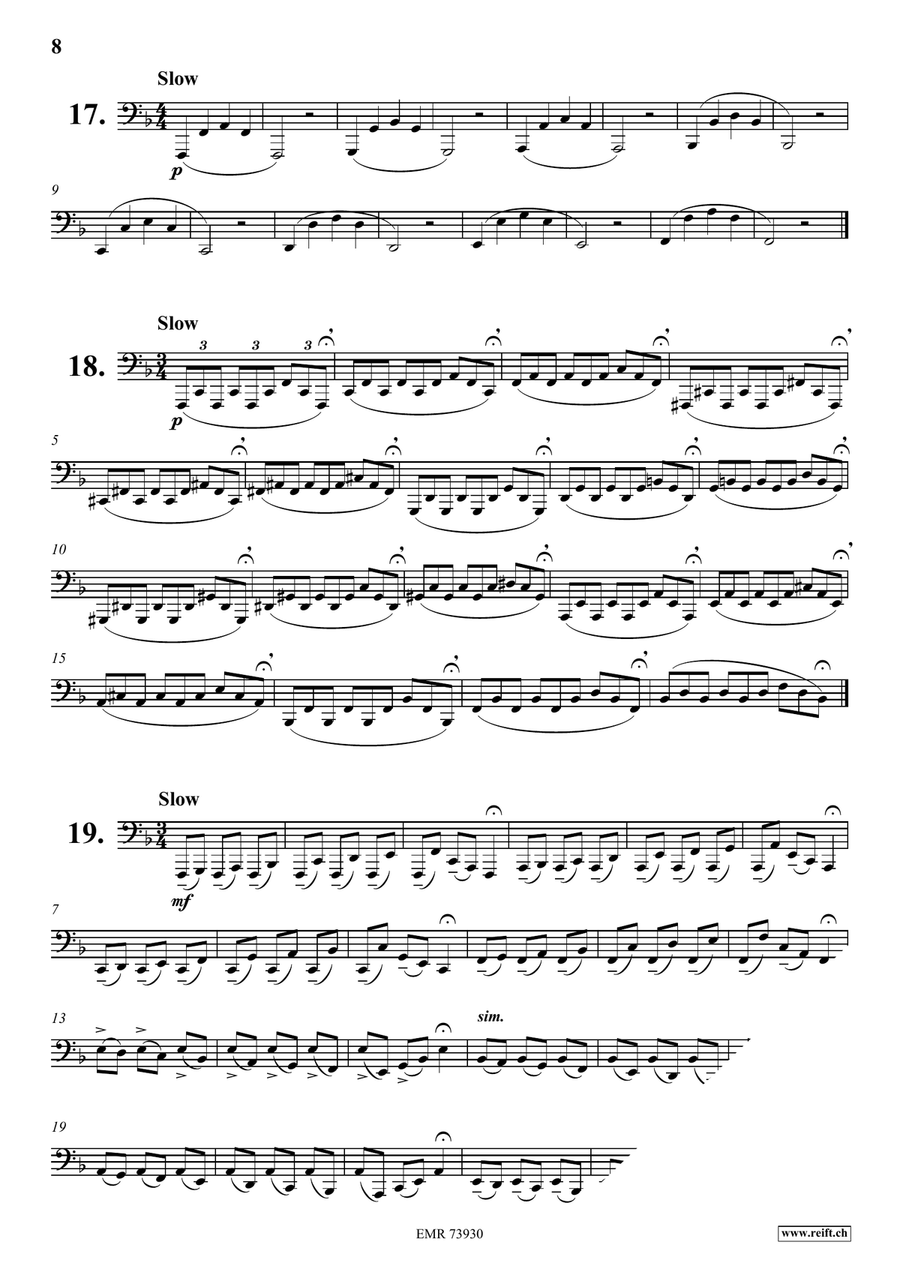 Daily Drills and Technical Studies Tuba scores gallery preview page 8