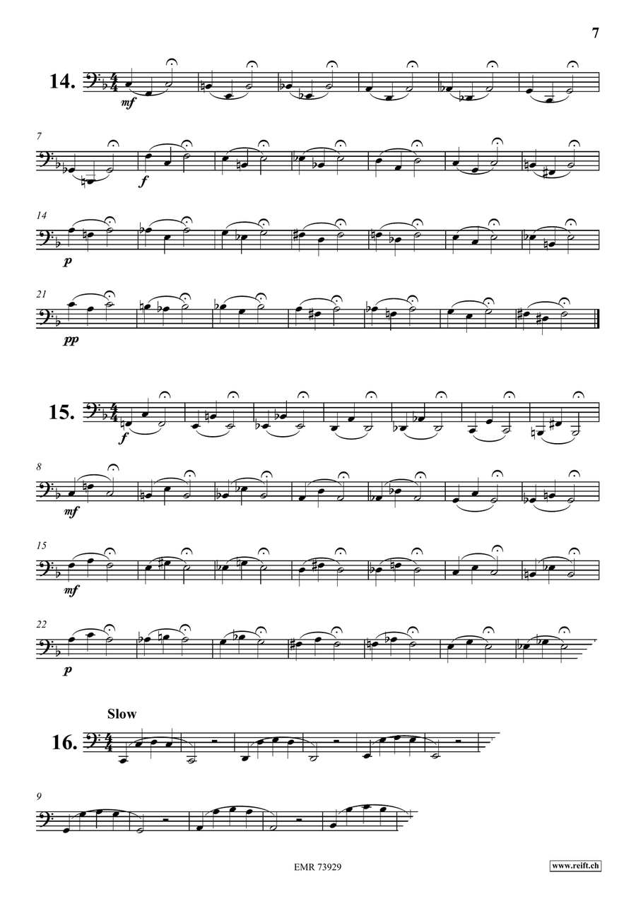 Daily Drills and Technical Studies Trombone scores gallery preview page 7