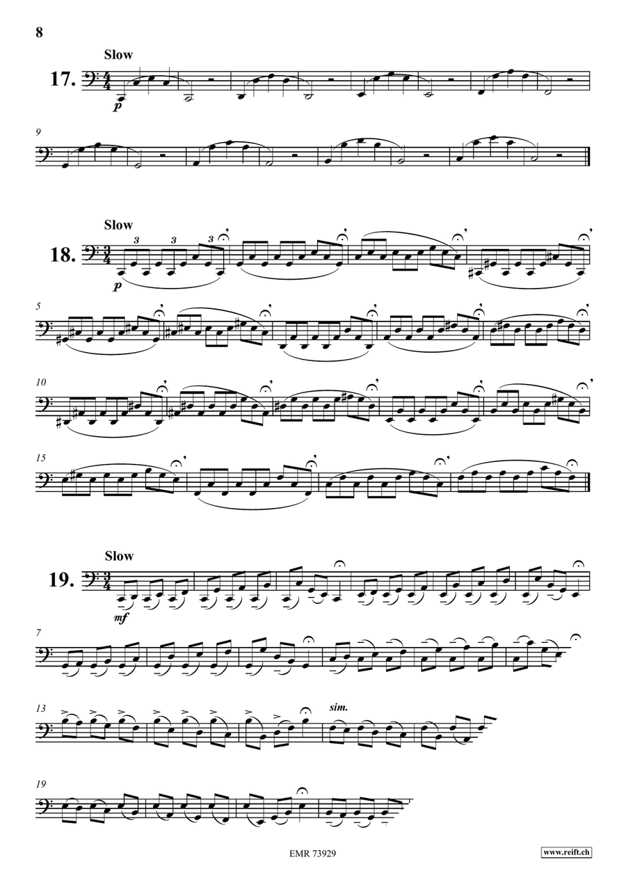 Daily Drills and Technical Studies Trombone scores gallery preview page 8