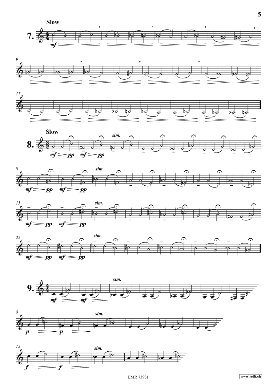 Daily Drills and Technical Studies Cornet scores gallery preview page 5