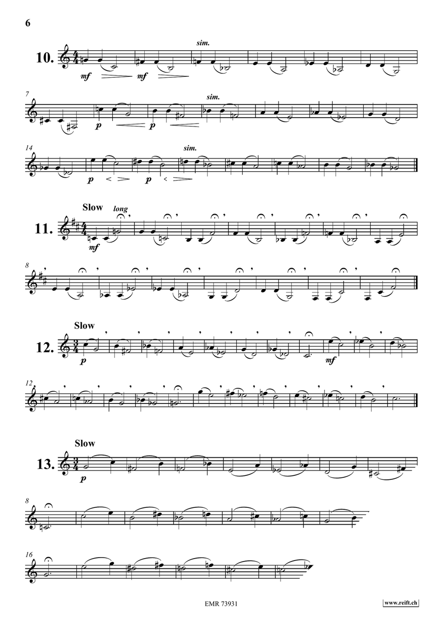 Daily Drills and Technical Studies Cornet scores gallery preview page 6