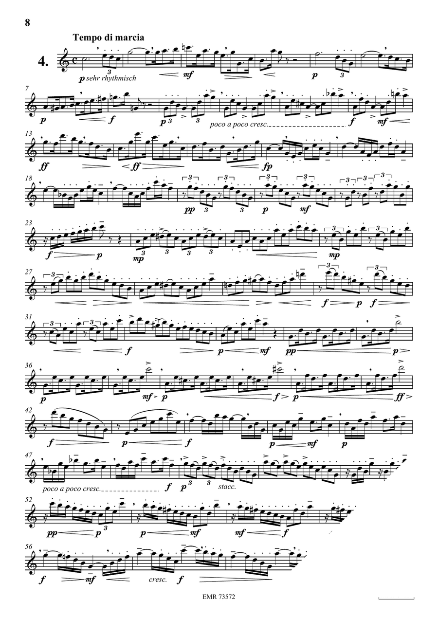 24 Studies 24 Studies Flute Solo scores gallery preview page 6